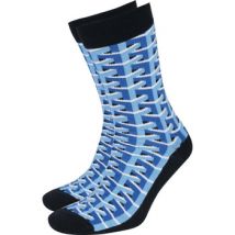 Suitable  Socks 3D Pattern Sokken Blauw