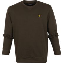 Lyle And Scott  Sweater Lyle   Scott Trui Olive