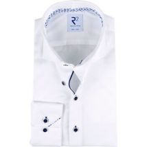 Overhemd Lange Mouw R2 Amsterdam R2 Overhemd Extra Lange Mouwen Wit