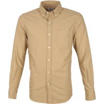 Colorful Standard  Overhemd Lange Mouw Overhemd Khaki