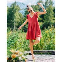 Korte Jurk Céleste DAHLIA