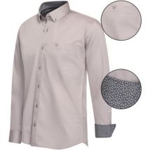 Overhemd Cappuccino Italia Regular Fit Overhemd Grijs