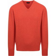 Sweater William Lockie Pullover Lamswol V Inferno