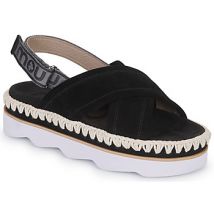 Sandalen met sleehak Mou MU.SW581001A-BLA
