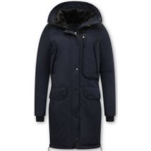 Parka Jas Gentile Bellini Lange Gewatteerde Jas Capuchon