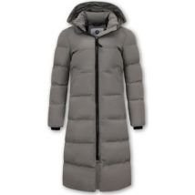 Parka Jas Matogla Lange Gewatteerde Jas Getailleerd