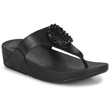 Teenslippers FitFlop LULU CRYSTAL-CIRCLET LEATHER TOE-POST SANDALS
