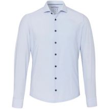 Overhemd Lange Mouw Pure The Functional Shirt Lichtblauw
