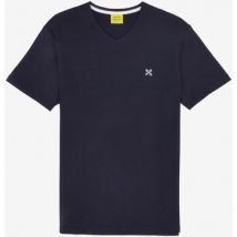 T-shirt Korte Mouw Oxbow Effen T-shirt met V-hals 4flo geborduurd op de borst TIVE