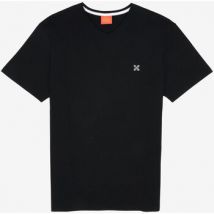 T-shirt Korte Mouw Oxbow Effen T-shirt met V-hals 4flo geborduurd op de borst TIVE