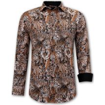 Overhemd Lange Mouw Gentile Bellini Tijgerprint Blouse