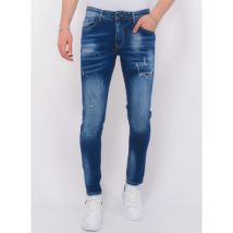 Skinny Jeans Local Fanatic Blue Ripped Jeans