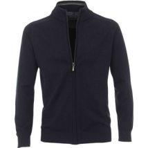 Sweaters Casamoda Vest Zip Donkerblauw