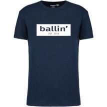 T-shirt Korte Mouw Ballin Est. 2013 Cut Out Logo Shirt
