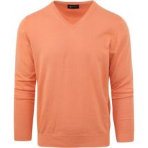 Sweaters Suitable Pullover Vini V-Hals Oranje
