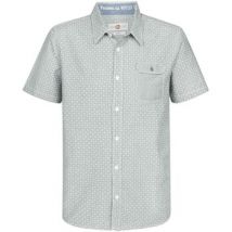 Overhemd Lange Mouw Petrol Industries Short Sleeve Overhemd Print Groen
