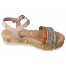 Sandalen met sleehak Karralli -