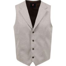 Blazer Suitable Gilet Ruiten Zand