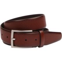 Riem Suitable Riem Structuur Leer Cognac