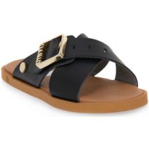 Slippers Kianid BLACK FLAT