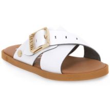 Slippers Kianid WHITE FLAT