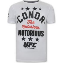 T-shirt Korte Mouw Local Fanatic The Notorious Conor Prin UFC
