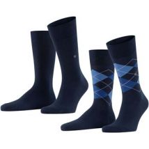 Socks Burlington Everyday 2-Pack Donkerblauw 6121