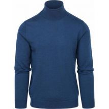 Sweater Suitable Merino Coltrui Petrol Blauw