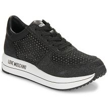 Love Moschino  Lage Sneakers STRASS MESH   GLITTER