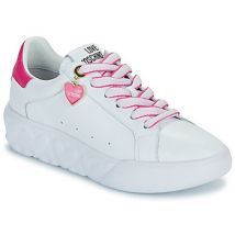 Love Moschino  Lage Sneakers FUXIA HEART+GOLD