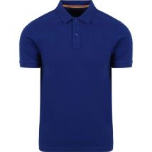 T-shirt Suitable Cas Polo Royal Blauw