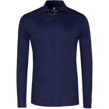 Overhemd Lange Mouw Desoto Essential Overhemd Hai Jersey Navy