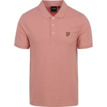 T-shirt Lyle And Scott Polo Plain Roze