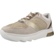 Stonefly  Lage Sneakers Sport   Zapatillas Mujer Modèle Cream 38 S. Laminated/velou