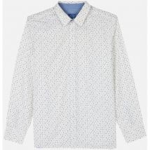Overhemd Lange Mouw Oxbow Shirt met lange mouwen in microprint CERLAG