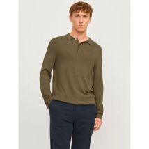 Trui Jack &amp; Jones 12259650 WILLIAM POLO-PEAT MELANGE
