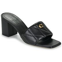 Slippers Coach QUILTED BLOCK HEEL SANDAL