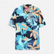 Overhemd Lange Mouw Oxbow Seersucker-shirt met korte mouwen WIPEOUT