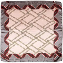 Sjaal V 1969 Carré Zijde Ketting