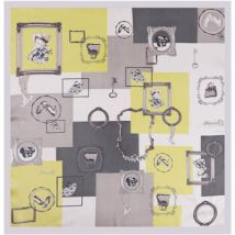 Sjaal V 1969 Carré de Soie FRAME