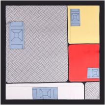 Sjaal V 1969 Carré de Zijde YOUCHIC