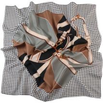 Sjaal Alberto Cabale Grote zijden vierkant Selling Zoé