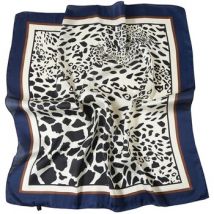 Sjaal Alberto Cabale Kleine zijden vierkant Panter Process Cléo