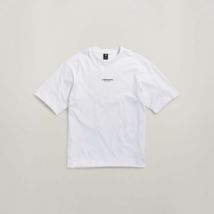 T-shirt G-Star Raw D24780-C336 CENTER CHEST BOXY-110 WHITE