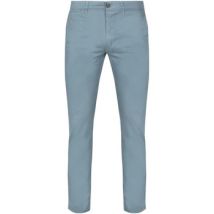 Broek Suitable Plato Chino Steel Blauw