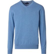 Sweater Casa Moda Pullover V-Hals Blauw