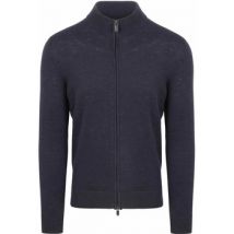 Sweater Suitable Vest Slub Yarn Navy