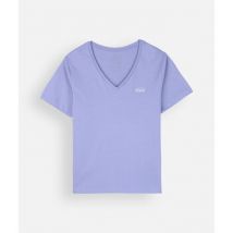 T-shirt Korte Mouw Oxbow T-shirt met V-hals en borduurwerk THAMANI