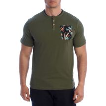 T-shirt Korte Mouw Inmyhood HS24MTS09-MILITARY