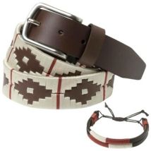 Riem Pelpe POLO BR Cinturón argentino FBM Crudo